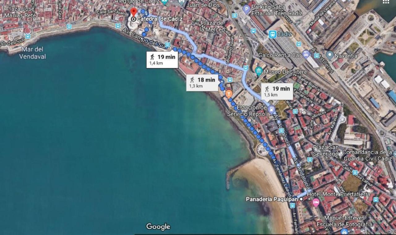Cadiz Beach & Kids - Free Parking - Sea Views Exterior photo